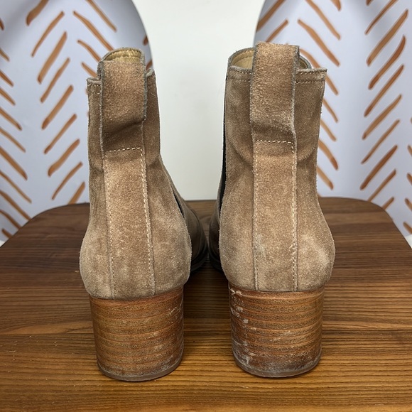 Rag & Bone Chelsea Walker Boot Tan Suede size 38.5 - Picture 9 of 14